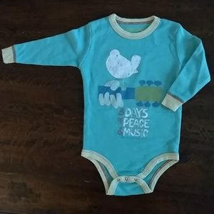 Woodstock Long Sleeve Onesie